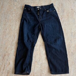 Madewell Indigo Barrell Jeans 26p